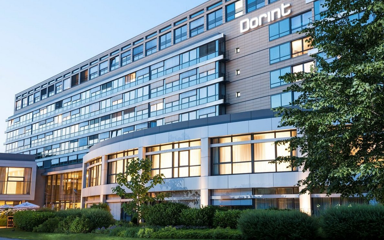 Exterior or recognizable public area of Dorint Wiesbaden Pallas